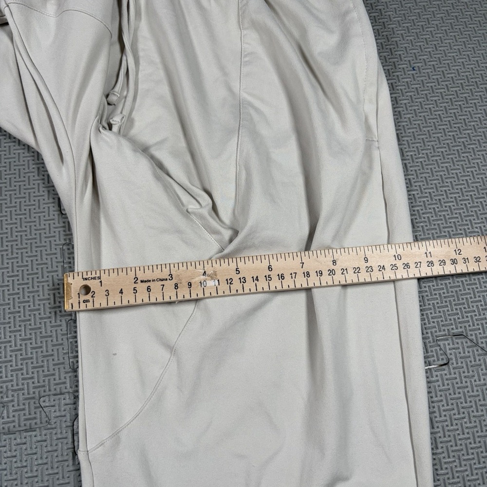 Alo Yoga Conquer Revitalize Pant Mens Large Beige Drawstring Jogger Gym - Picture 8 of 10